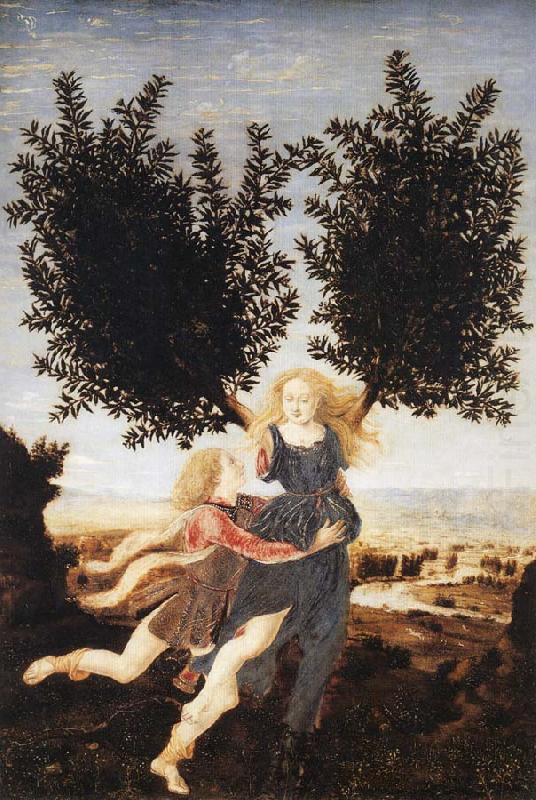 Antonio Pollaiuolo Apollo and Daphne china oil painting image